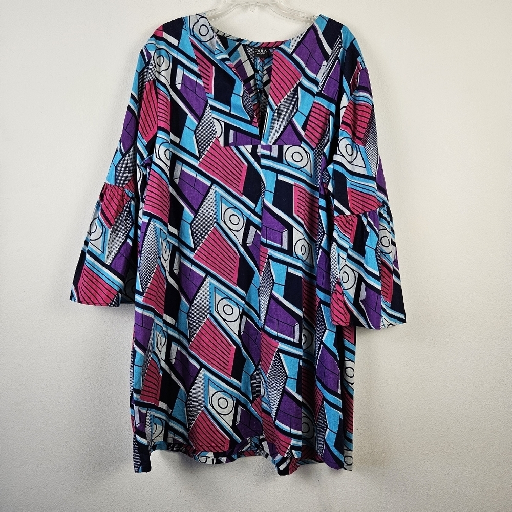 The OULA COMPANY XL Art to Wear Dress Lagenlook